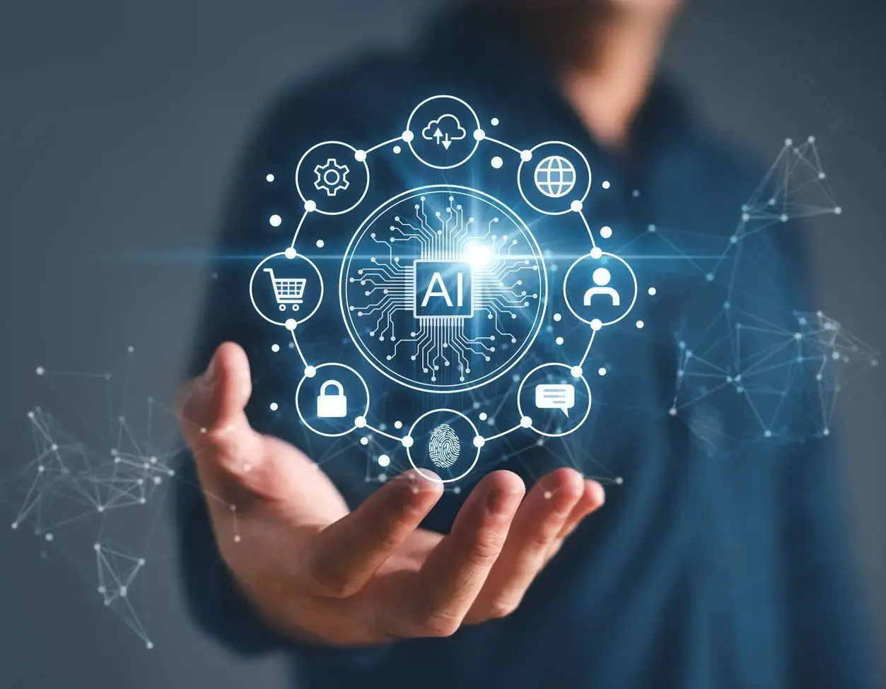 AI illustration of Odoo 19 by Eezee IT highlights innovation and the digital transformation of business processes.