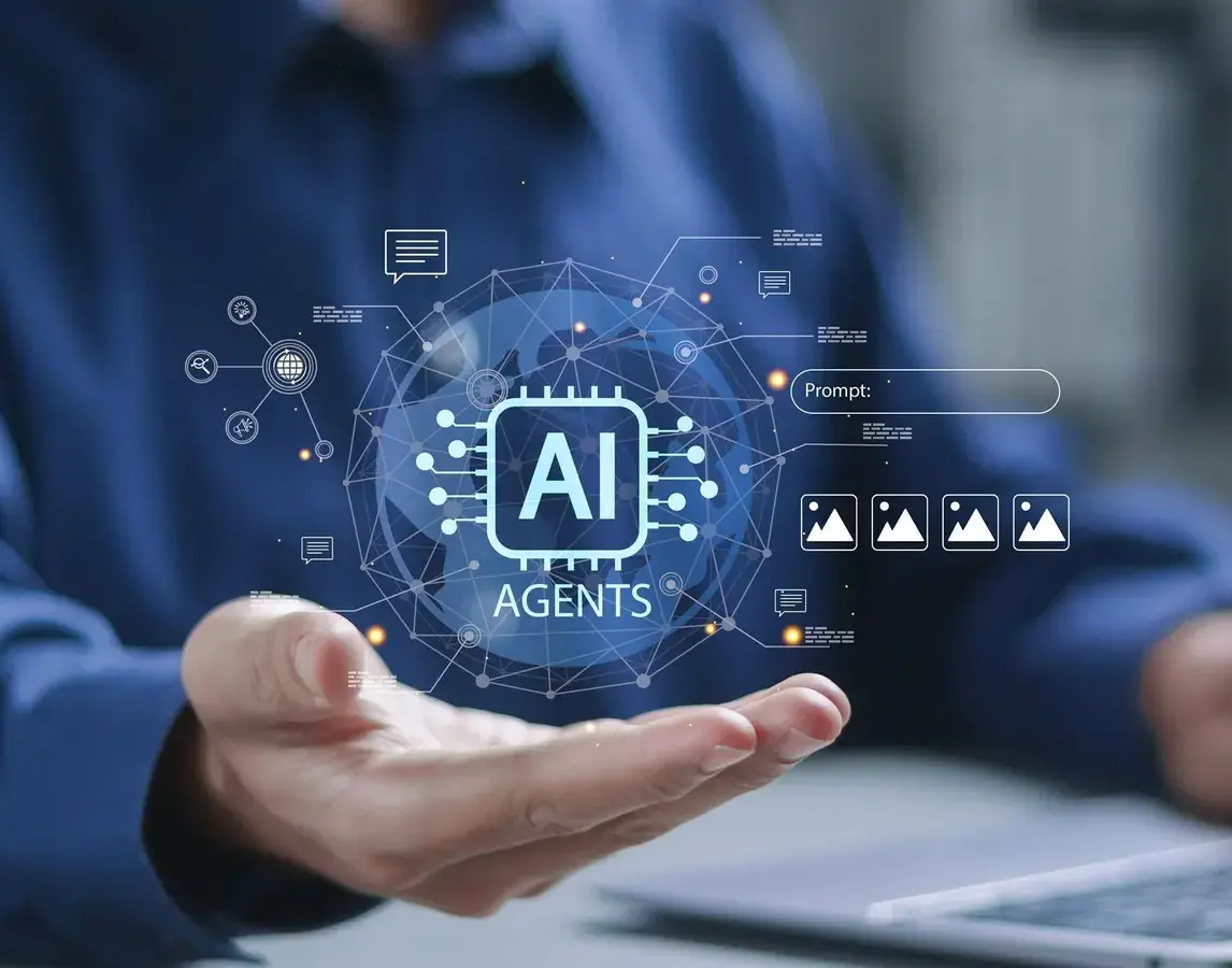 AI illustration of Odoo 19 by Eezee IT highlights innovation and the digital transformation of business processes.